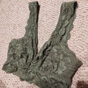 Sage Green Lace Bralette